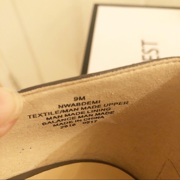 Nine West Gray Tweed Flats - Picture 5 of 14